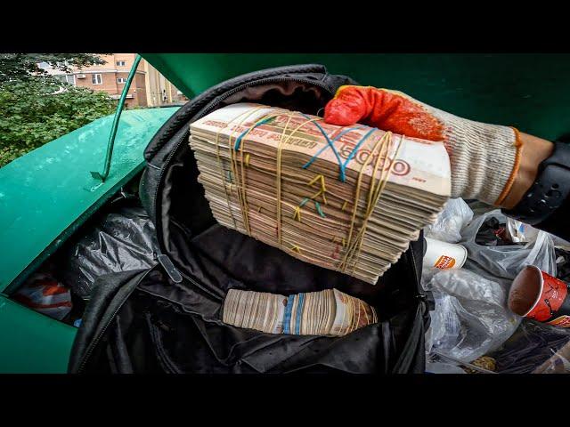 Как я зарабатываю лазая по мусоркам ? Dumpster Diving RUSSIA #87