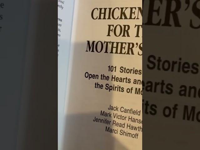 Order Chicken Soup for the MOTHER’S SOUL 1st Printing by Jack Canfield $9.95