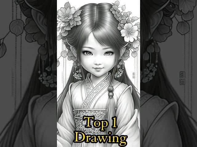 Top 2 Most beautiful drawing || #shorts #drawing