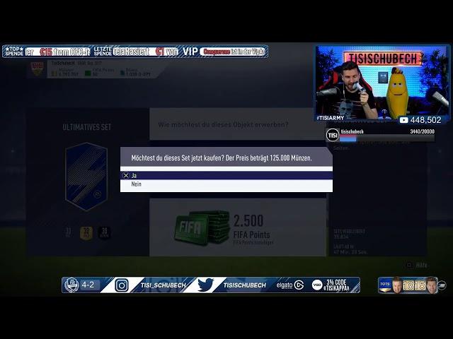 Simon's krassestes +/- Pack aller Zeiten mit Messi TOTS im Pack in Fifa 18 | Tisi Clips