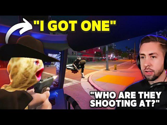 TheBurntPeanut gets into 1st Chase with CG and ACCIDENTALLY Shoots The Commissioner! | Prodigy RP