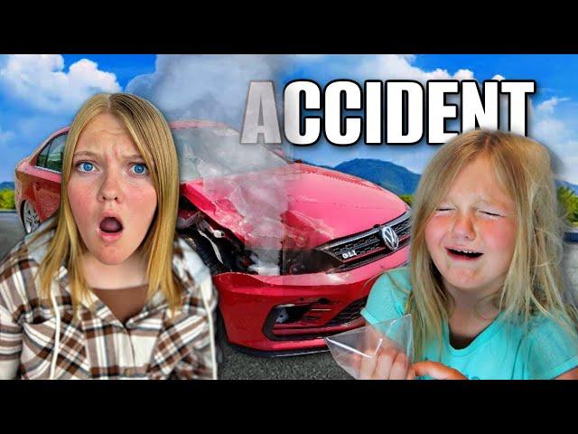 She Crashed her Car!