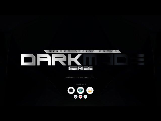 OWN3D.TV - Animated DarkMode Overlay Package [Twitch/Mixer/Youtube/Co][OBS/SLOBS/XSPLIT]