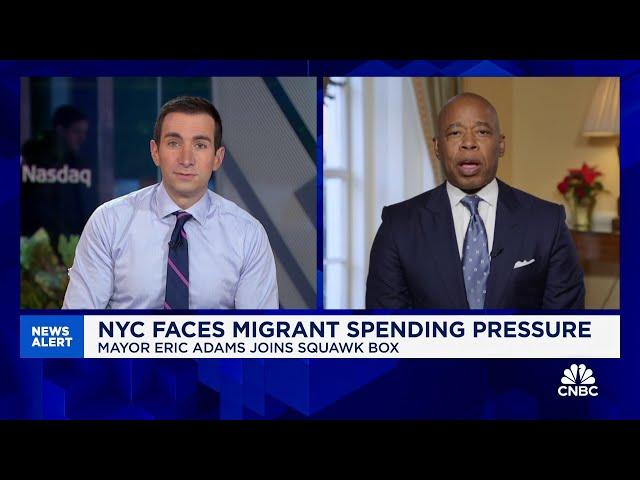 NYC Mayor Eric Adams on migrant crisis: We now have an administration that we can work with