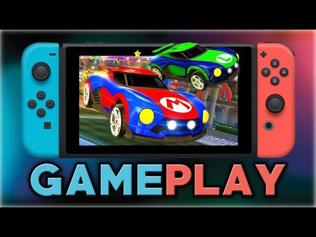 Rocket League | Mario & Luigi Battle-Cars Gameplay | Nintendo Switch