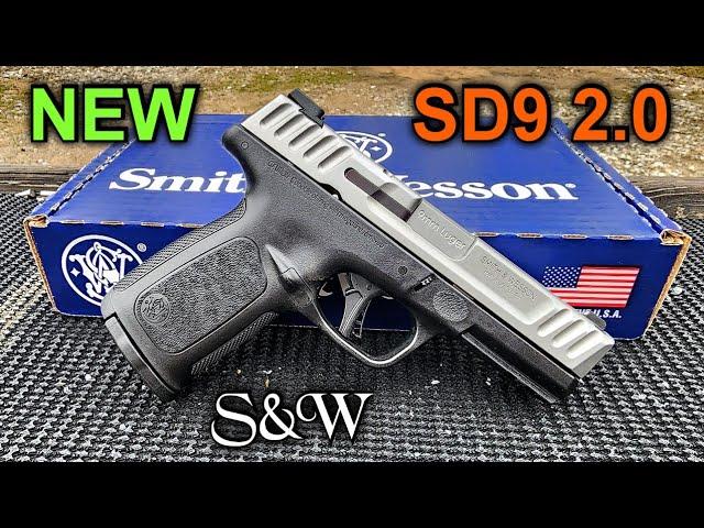 NEW Smith & Wesson SD9 2.0 Review & Shoot - S&W 9mm