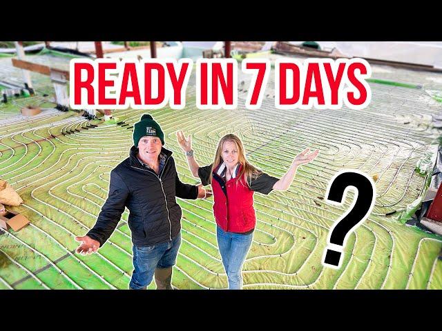 DIY UNDERFLOOR HEATING INSTALL - Watch Us Do It Ourselves!