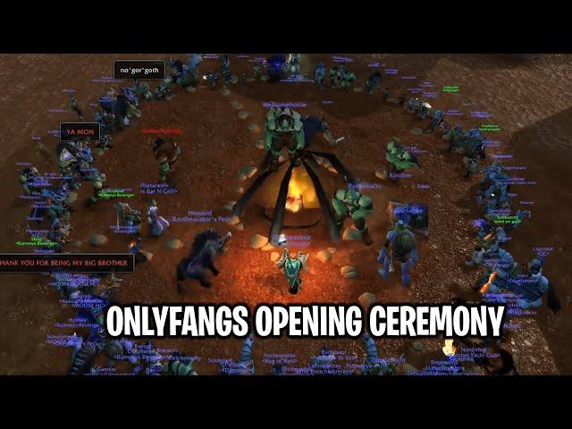 Rav The Avatar Leads The OnlyFangs Opening Ceremony