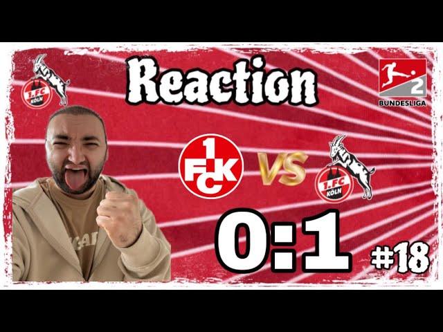 1. FC Köln gewinnt 1:0 auf dem Betzenberg! Mit 31 Punkten sind wir Herbstmeister!  #Reaction