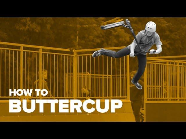 Как сделать Баттеркап на самокате (How to Buttercup on a scooter)