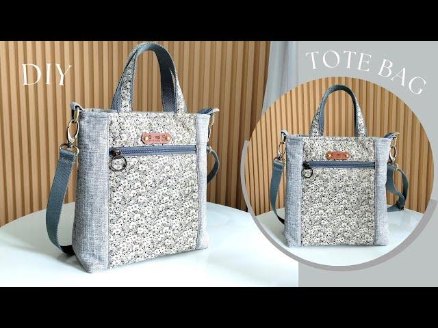 How To Make a Mini Tote Bag at home | Mini Tote Bag Sewing Tutorial
