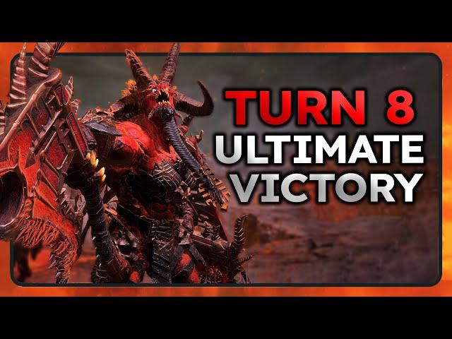 Skarbrand Turn 8 Ultimate Victory NO EXPLOITS - Total war Warhammer 3