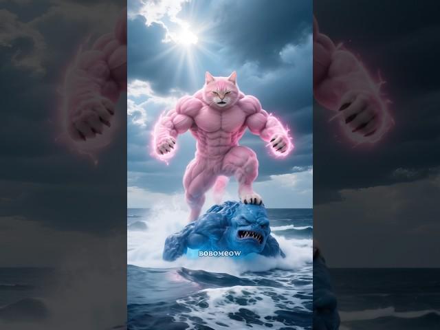 Kitten Becomes a MASSIVE Whale?! #animation #supercattales #catfunny #cat #supercattalespaws