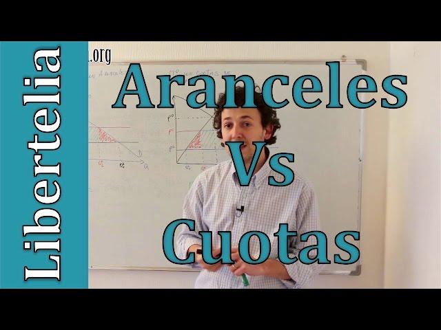 Aranceles vs Cuotas de Importación | Comercio Internacional | Microeconomía | Libertelia.org