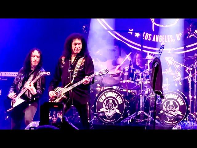 GENE SIMMONS BAND -Holy F*cking Full Show (4K)#genesimmons