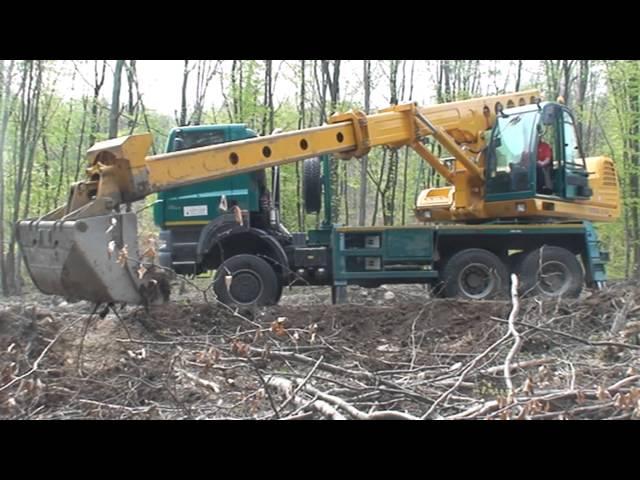 Telescopic excavator UDS 214.41