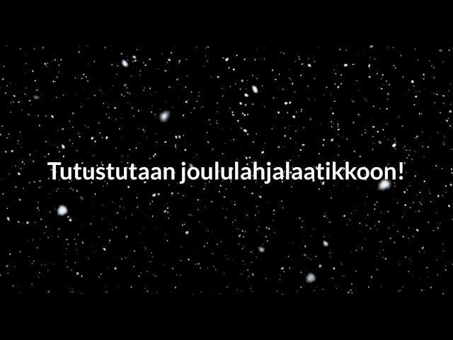 Tutustutaan joululahjalaatikkoon | Joulukalenteri, luukku 2