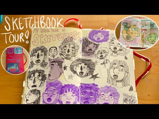 sketchbook tour?! feb - june '23