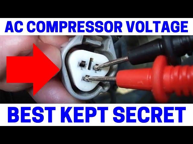 How To Fix Car AC - AC Compressor Voltage