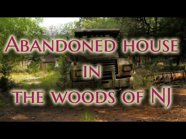 Abandoned house in the woods of New Jersey. Shocking finds!