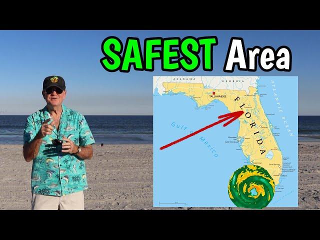 Moving to FLORIDA | Where is the SAFEST place to live from HURRICANES?