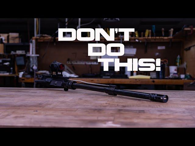 Top 3 Mistakes When Building An AR15!