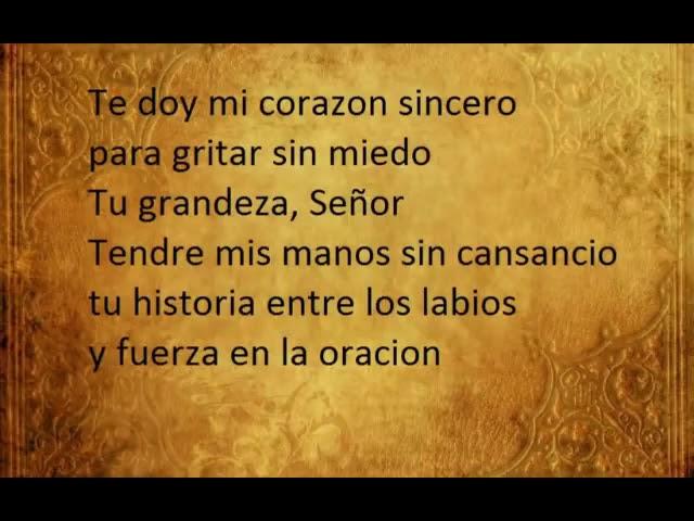 ALMA MISIONERA || LETRA