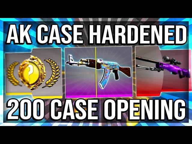 200 WEAPON CASE UNBOXING (AK CASE HARDENED)