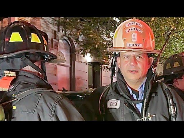 FDNY BOX 0910 ~ FDNY OPERATING FOR A 10-75 FIRE ON W. 56TH STREET IN HELL’S KITCHEN, MANHATTAN, NYC.