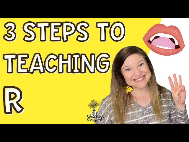 How to Teach The R Sound in Speech Therapy