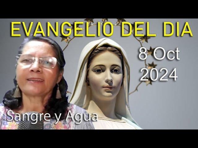 Evangelio Del Dia Hoy - Martes 8 Octubre 2024- Sangre y Agua