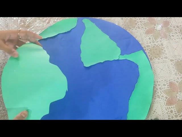 How To Make Pollution Earth Model Art & Craft Activity Project Images Idea For School Easy Learning