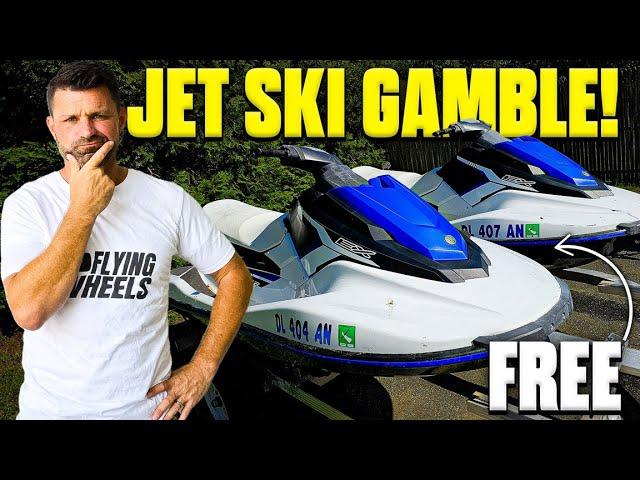 FREE JET SKI GAMBLE - Will They Run?