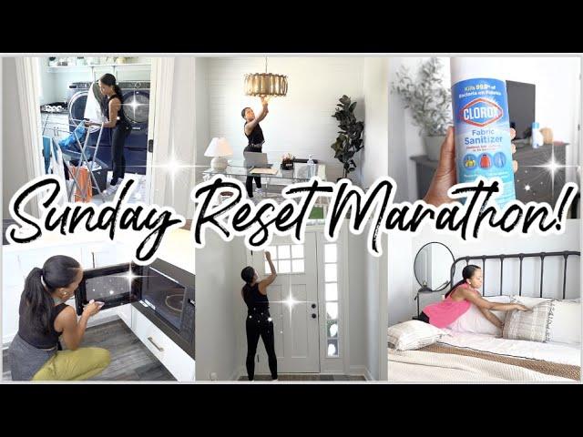 *NEW* SUNDAY RESET MARATHON | 2023 CLEANING MOTIVATION | DINNER IDEA, GROCERY HAULS + HOME DECOR