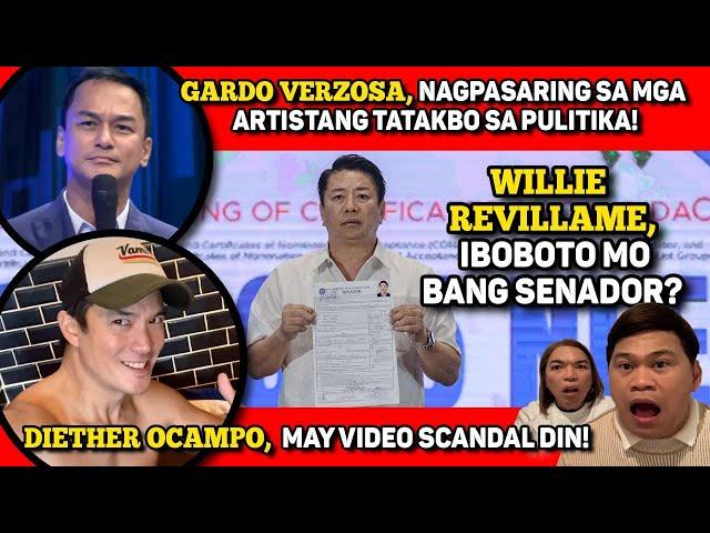 SI WILLIE REVILLAME NAMAN, KALOKAH!  DIETHER OCAMPO, MAY VIDEO SCANDAL DIN!  SUE, JAVI, SPLIT NA?