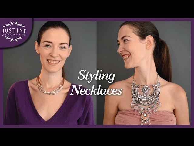 How to style (statement) necklaces | "Parisian chic" | Justine Leconte