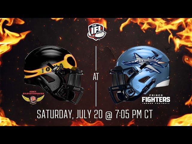 Iowa Barnstormers at Frisco Fighters