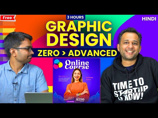 Graphic Design Concepts for Beginners - Full Course Colors, Text, Alignment & More