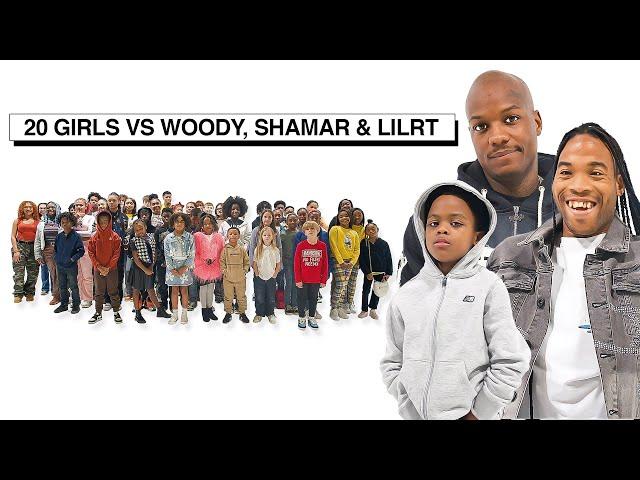 20 GIRLS VS 3 COMEDIANS: LIL WOODY, RT & SHAMAR