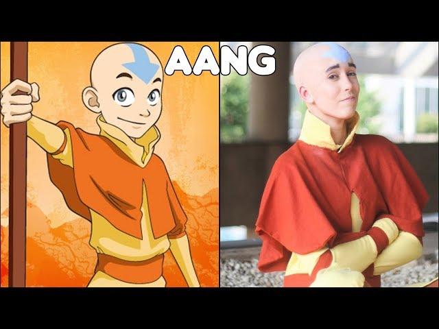 Avatar The Last Airbender Characters In Real Life