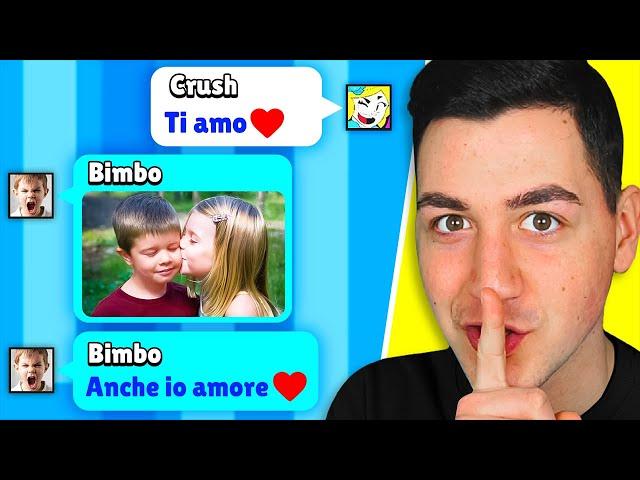 MI FINGO LA CRUSH DEL BIMBO DI 8 ANNI SU BRAWL STARS!