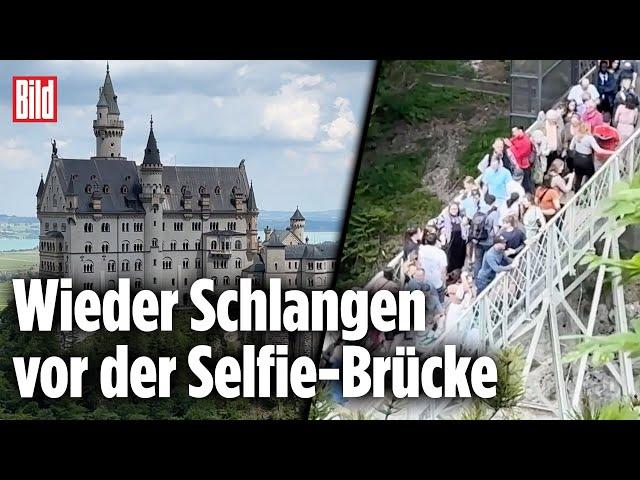 Touristen sind geschockt nach Mord vor Schloss Neuschwanstein