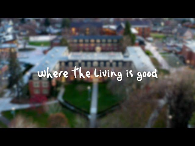 Where the Living Is Good! Residence Life at Whitman