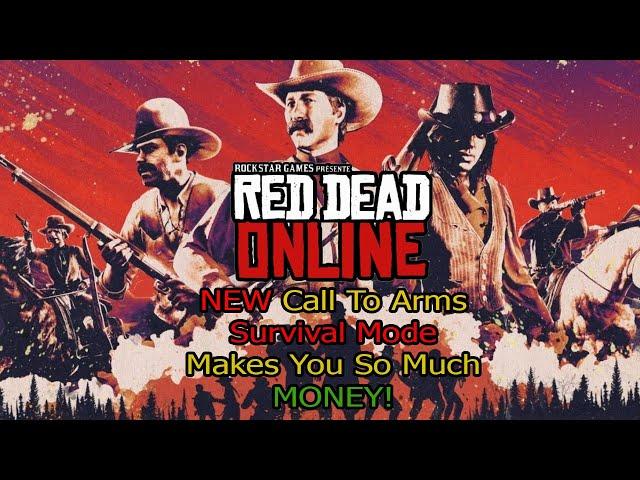 Red Dead Onine New Survival Mode Can Make You Tones Of Money and XP Fast