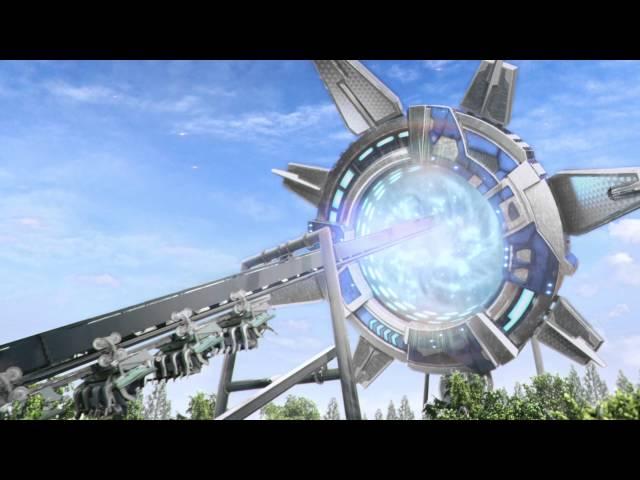 Galactica at Alton Towers Resort - official TV advert