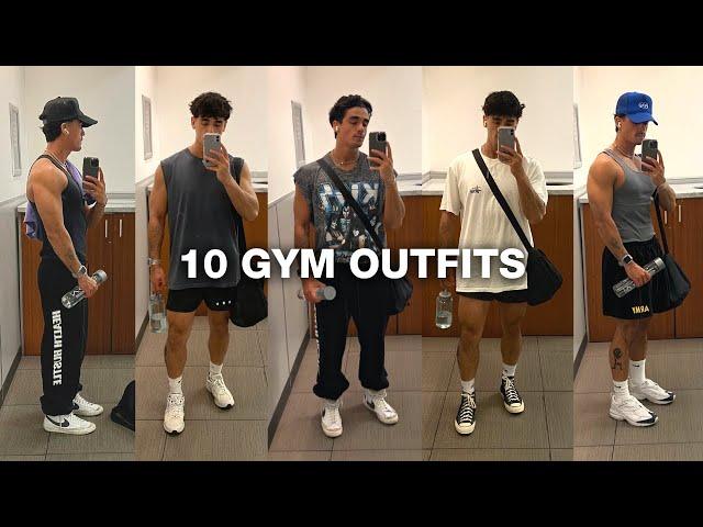 10 Outfits for the Gym | Summer Workout Fits for Guys