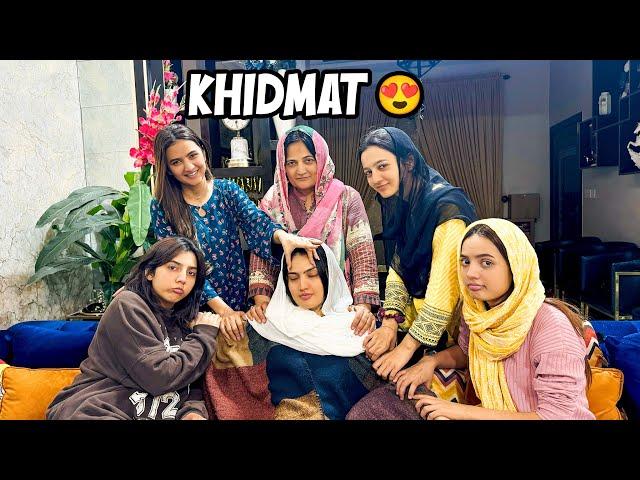 SAB BEHNO SY KHIDMAT KERWAI  | Mama Ny Special Iftari Banai  | Areeb Ny Bht Miss Kea ️