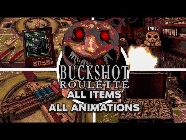 Buckshot Roulette Multiplayer - ALL ITEMS, ALL ANIMATIONS, ALL ENDINGS (Showcase)