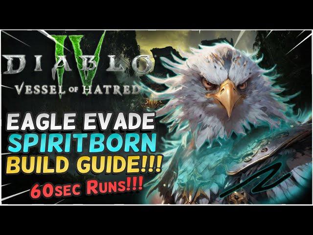 Diablo 4 Spiritborn EVADE Build Guide Vessel of Hatred!