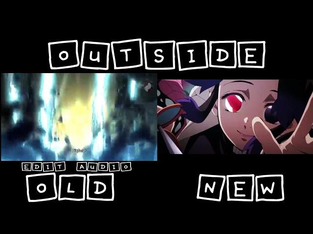 Old vs New Edit - Demon slayer - Outside Edit / Amv Pt2